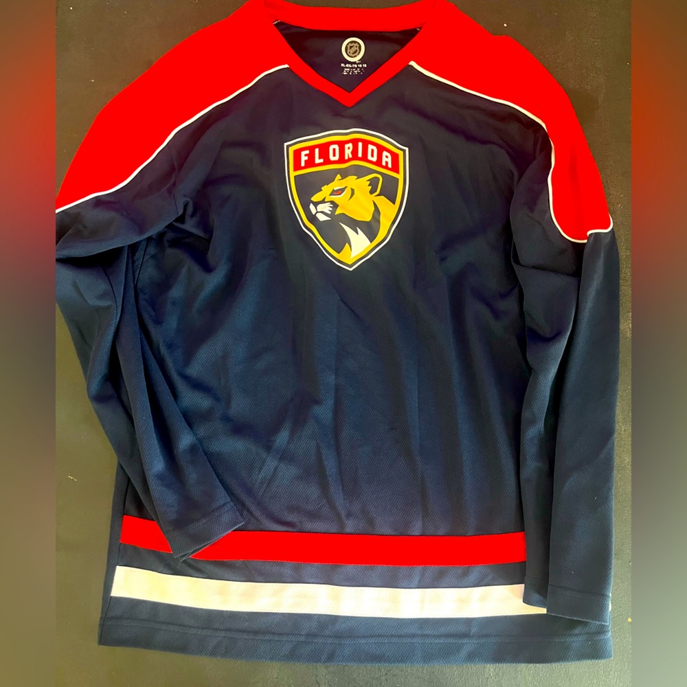 NHL Florida Panthers Youth XL Jersey Long sleeve top